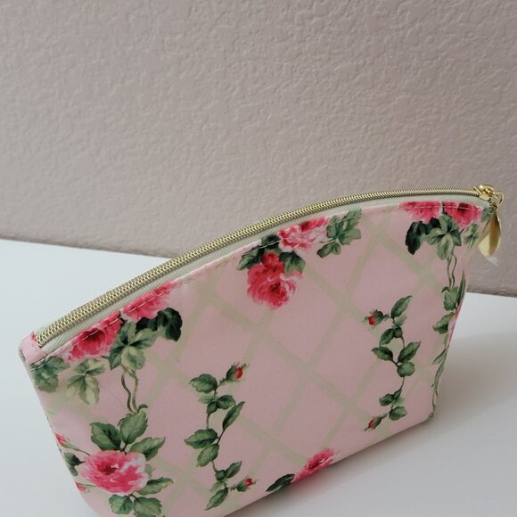 Estée Lauder x Ladurée Paris Floral Cosmetic Bag | Limited Edition | Like New - Picture 4 of 9